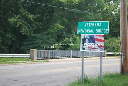 The West Federal Bridge was designated as the Veterans Memorial Bridge.