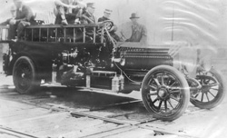 Picture of Niles City Fire Truck.