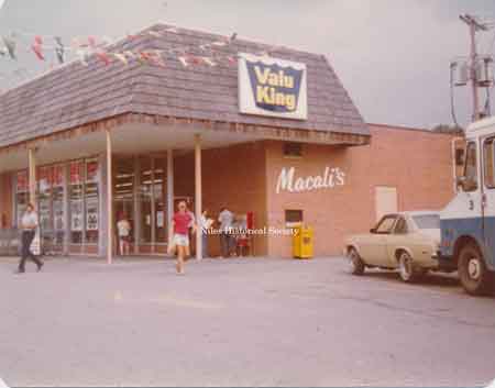 Barney and Gil Macali will re-open their Valu-King Store on Vienna Avenue on June 24, 1984, having been closed for nearly two months after suffering $425,000 in damages due to an arson fire in April.