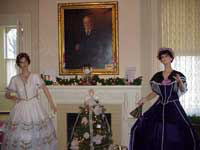Two White House Ladies' gowns