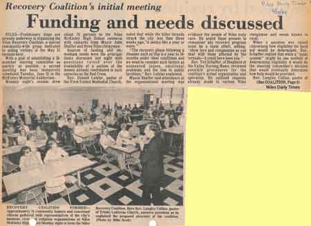 Niles Group Forms Recovery Coalition