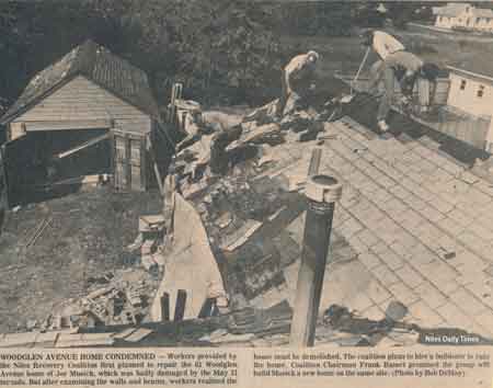Woodglen Avenue home condemned.