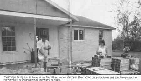 Home being Rebuilt, 1985.