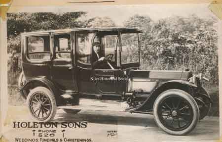 Holeton and Sons 1916 Hearse.