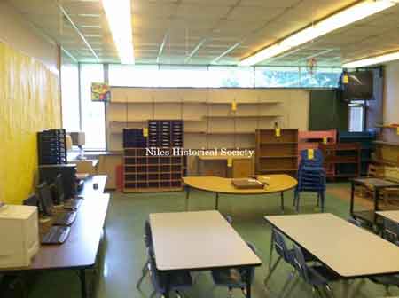 Library at Jackson Elementary.