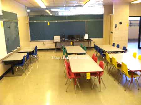 Typical classroom at Jackson Elementary.