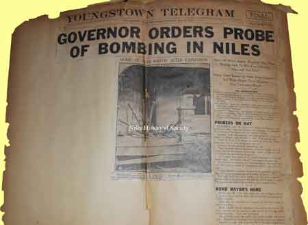 Governor orders probe of Niles bombing