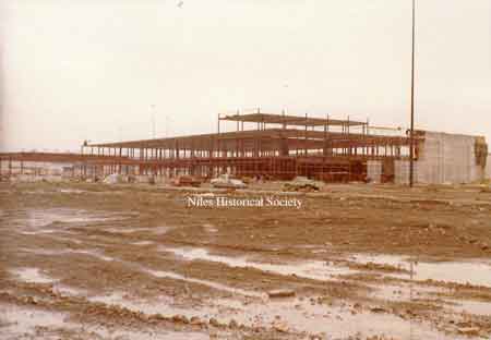 Construction of Eastwood Mall, 1968.