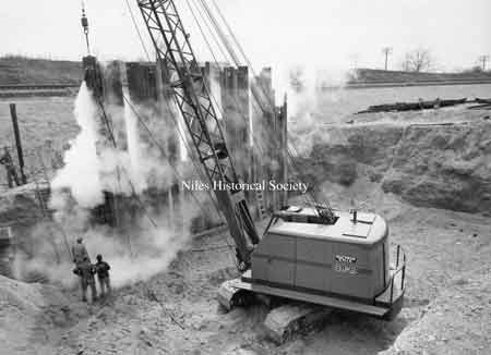 construction of the Ohio Edison Power Plant