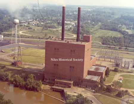 North view of Ohio Edison Power Plant.