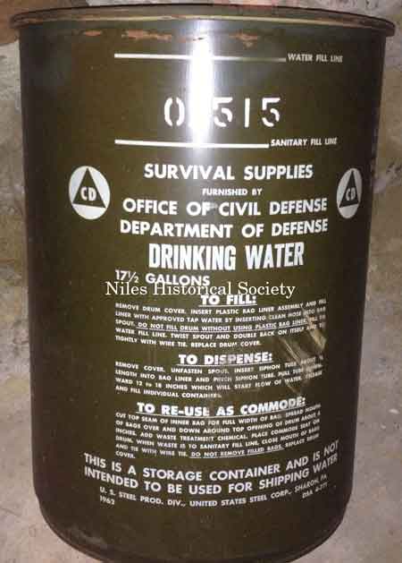 Civil Defense Survival Supplies