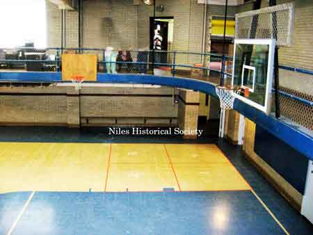 View of Gymnasium with top level, 2013