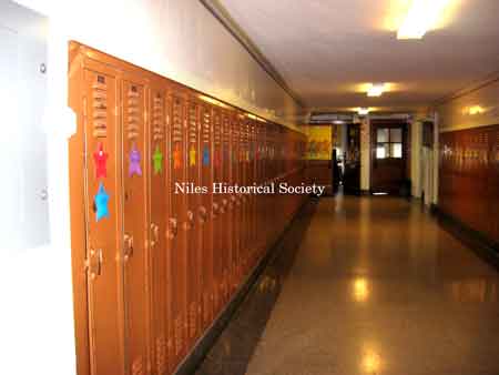 Looking north on second floor