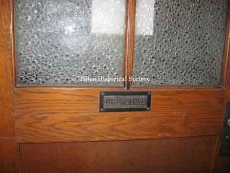 Principal's door