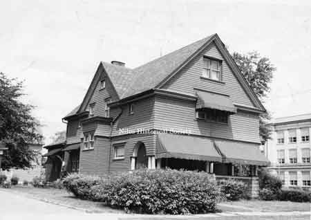 George and Hannah Taylor residence at 50 North Arlington Street.