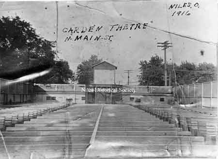 The Garden Theatre was a forerunner of the modern drive-in theatre.