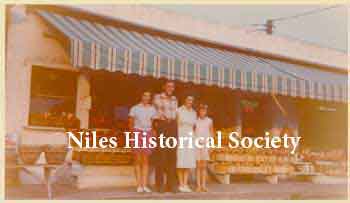 L-R Carol Ann DeMarsh, Phyllis half-sister; Charles Blott; Anne Marie Blott; and Phyllis Blott.