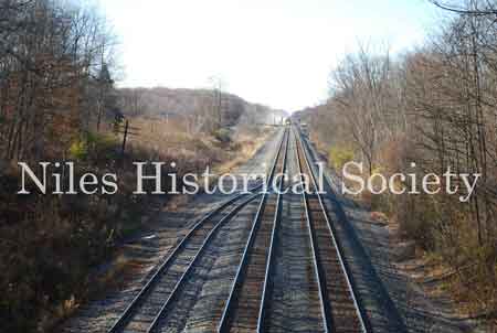 The Iron Bridge with its wooden roadway provided access to Salt-Spring Road from the end of Fifth Avenue. This bridge was often referred to as a 'Humpback Bridge' due to the upward arch of the roadway. This bridge was damaged in 2011 and replaced with a modern steel structure.