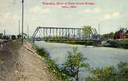 South Main Street Bridge - sometime after Pennsylvania Railroad station built in 1901. 