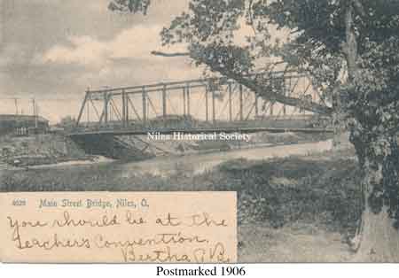 1906 postcard of the Iron Bridge