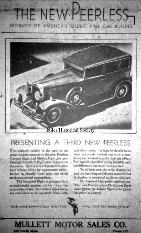 Sample newpaper car advertisements.