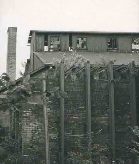 This smokestack rising from a kiln at the Niles Firebrick Company also helped thousands of smokestacks to 