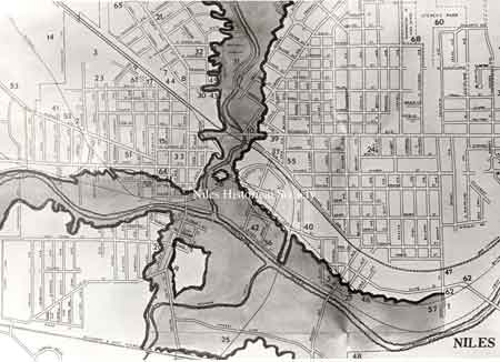 Map of 1913 Flood Plain