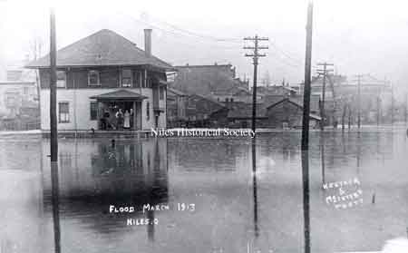 The future location of the Niles Daily Times at the corner of West State and Arlington.