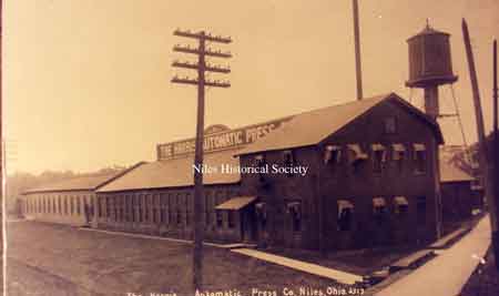 Photo of the Harris Automatic Press Co. located in Niles for many years.