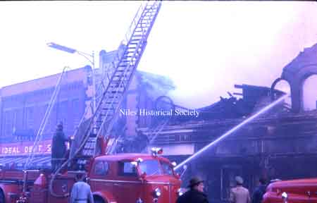 The photographs below show various scenes from the Hoffman Fire.