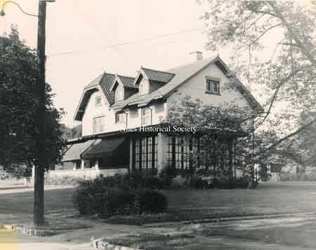 The white brick residence known as ‘The Mango Home’, was built in 1903 and took four years to build.