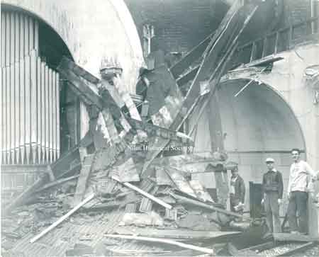 October 1, 1951 Fire Destroys First United Methodist Church.