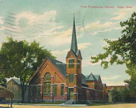 First Presbyterian Church, organized in 1839, this building was constructed in 1892 at a cost of $12,000.00.