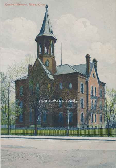 Postcard of Central High School