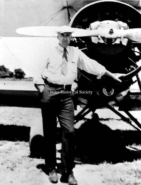 Food plane and pilot.