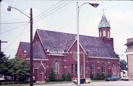 Photo of St. Stephen's Catholic Church as it looks today.