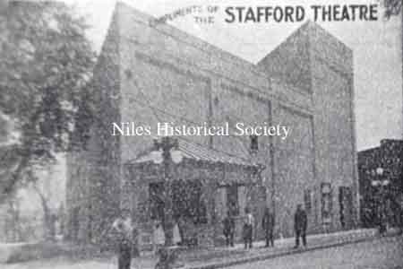 The Stafford Theatre was listed in the Burch Directory of 1912 at 125-133 Furnace Street (East State). The building location is north of East Park Avenue.