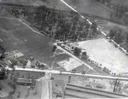 Two slightly different views of Waddell Park before the pool was built.