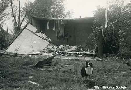 Storm damage