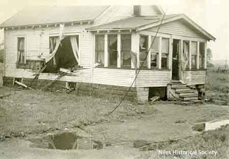 Storm damage