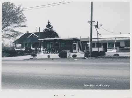 The Blott farmhouse and farm market.