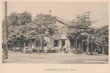 The Sandford House was later built on the lot originally owned by A. Kingsley. The Allison Hotel, built on the site of the Sanford House in 1904, had its formal opening in 1905.