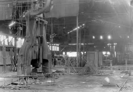 Interior view of Empire Steel, 1905.