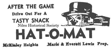 Hat-O-Mat Advertisemen, 1954.