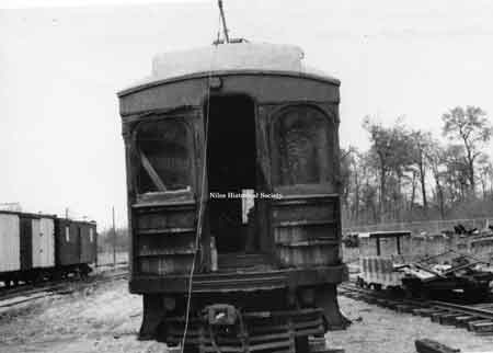 Picture of "#308 CA&E Niles Built at Indiana Museum of Transporation and Communication Noblesville, Indiana 46060."