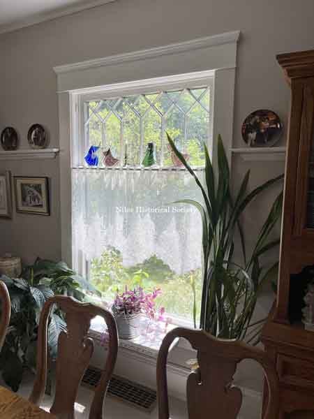 Dining room window.