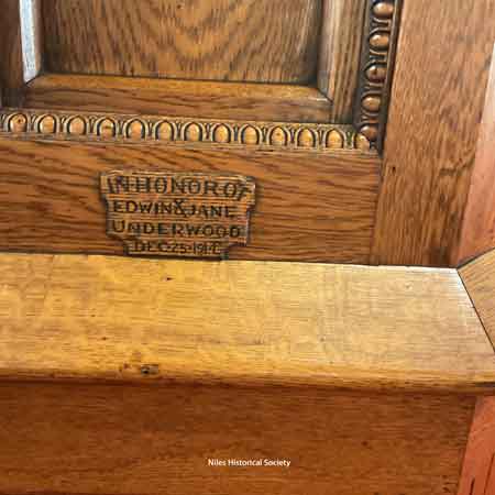 Pulpit detail,