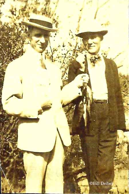 How mill owners dressed to go fishing in the 1920s.