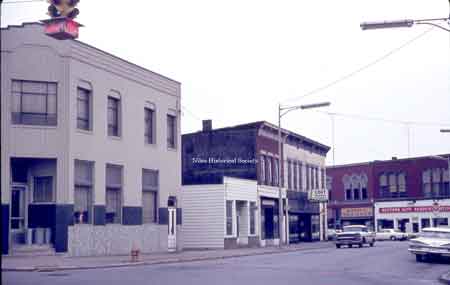 North side of East State Street at South Main Street.