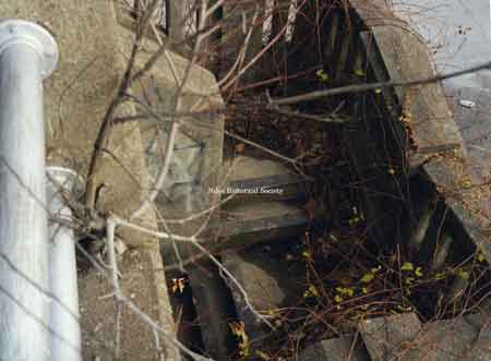 In 1981, the deterioration of the 1933 bridge structure necessitated that repairs be made to the sidewalks and road surface.